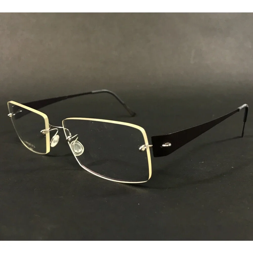 Lindberg Eyeglasses Frames 2121 Col. U14 Matte Purple Rimless 50-20-120